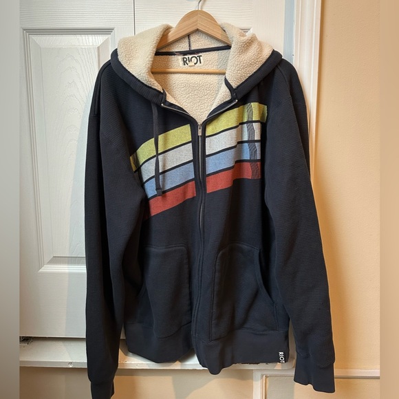 ITC Expedition Series RIOT Sherpa Lined Full-Zip Hoodie - Men’s Size XL - Picture 1 of 5
